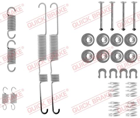 QUICK BRAKE Tarvikesarja, jarrukengät 105-0643